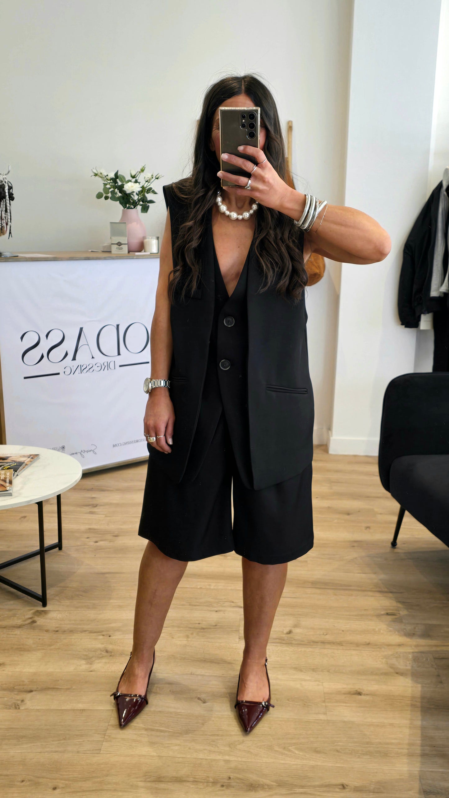 Bermuda Tailleur – Élégance Casual & Chic