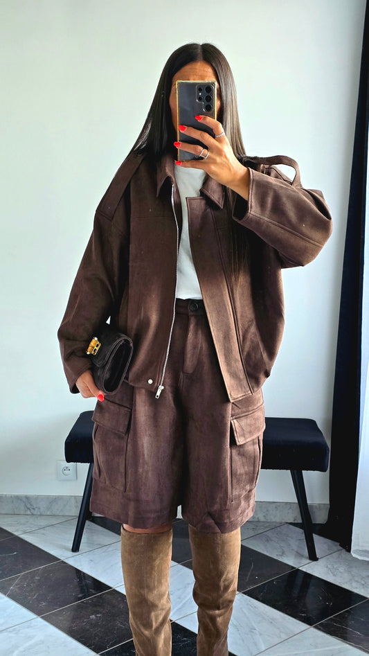 Veste Chocolat – Coordonnée ou à porter séparément