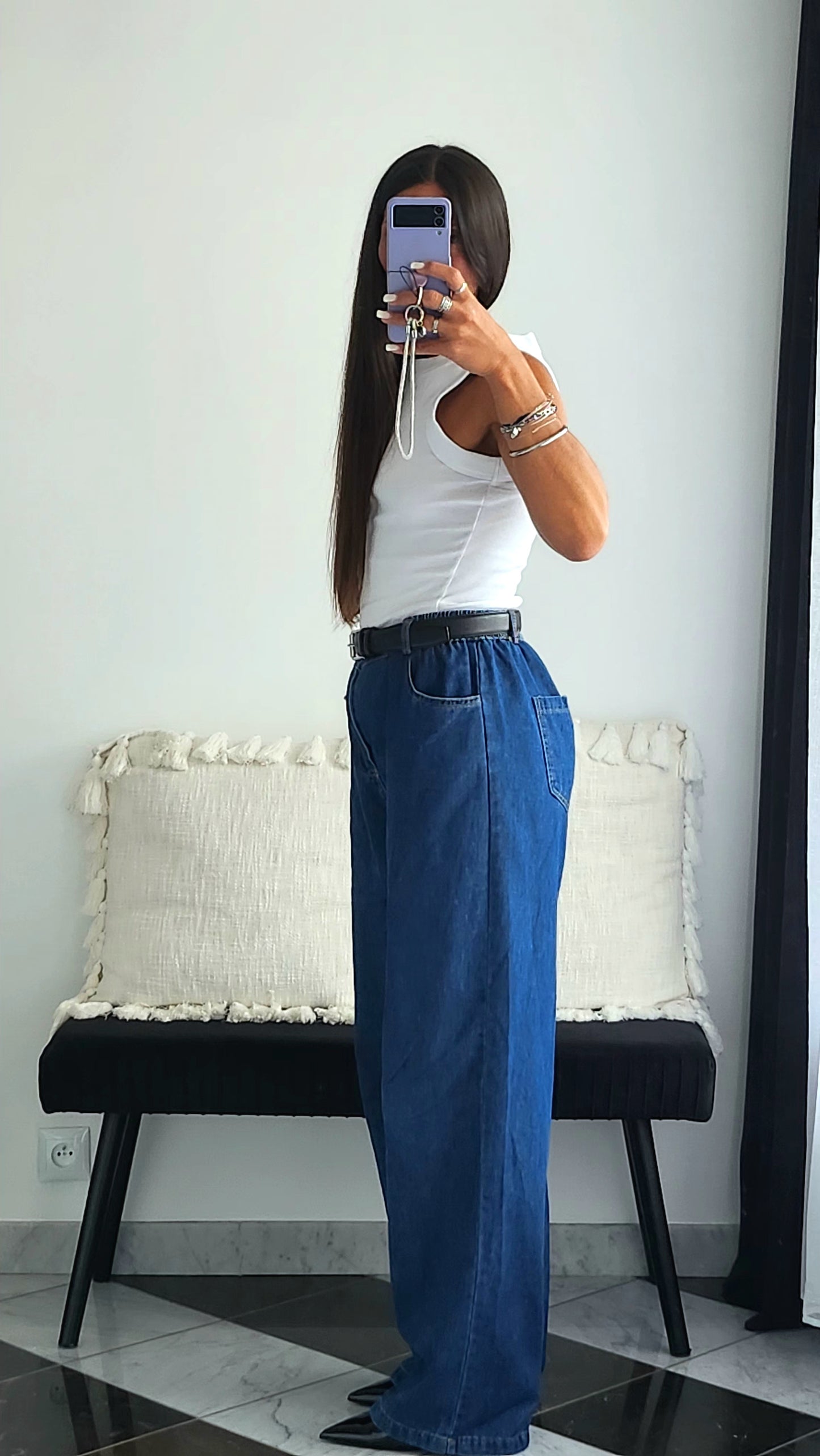 Ensemble Jean Victoria Bleu foncé
