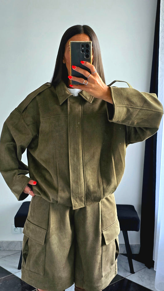 Veste Kaki – Coordonnée ou à porter séparément