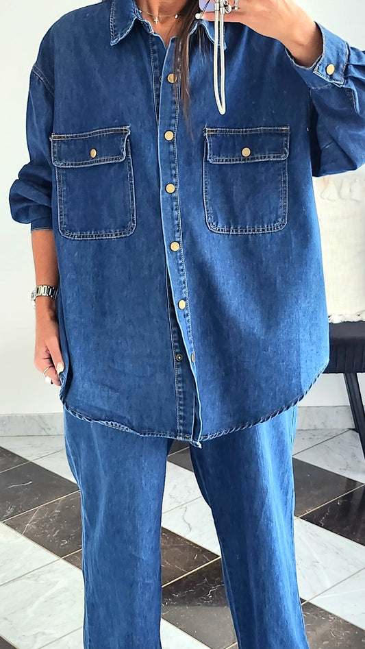 Ensemble Jean Victoria Bleu foncé