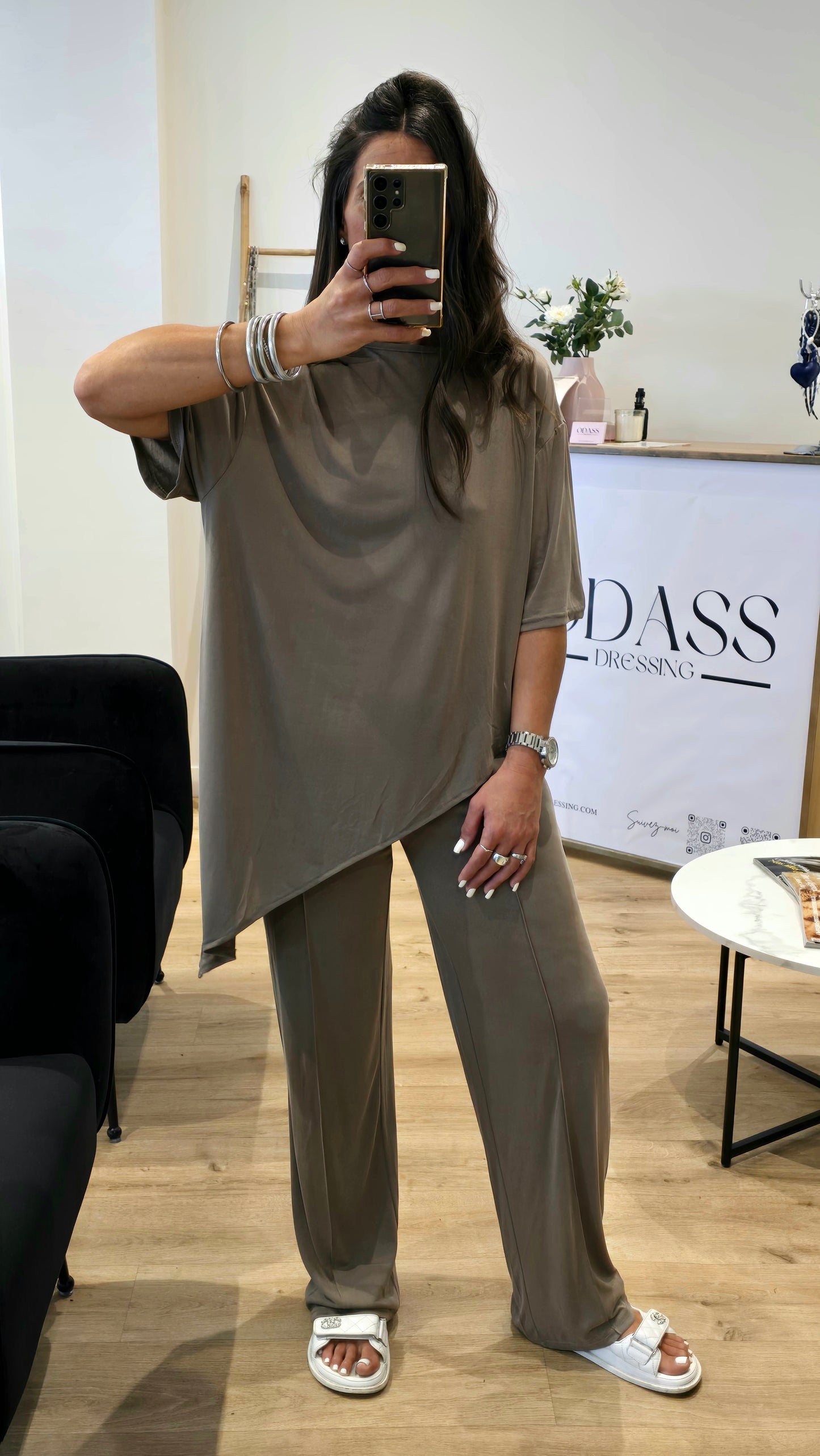 ENSEMBLE FLUIDE TAUPE – ULTRA CONFORT & STYLE MINIMAL