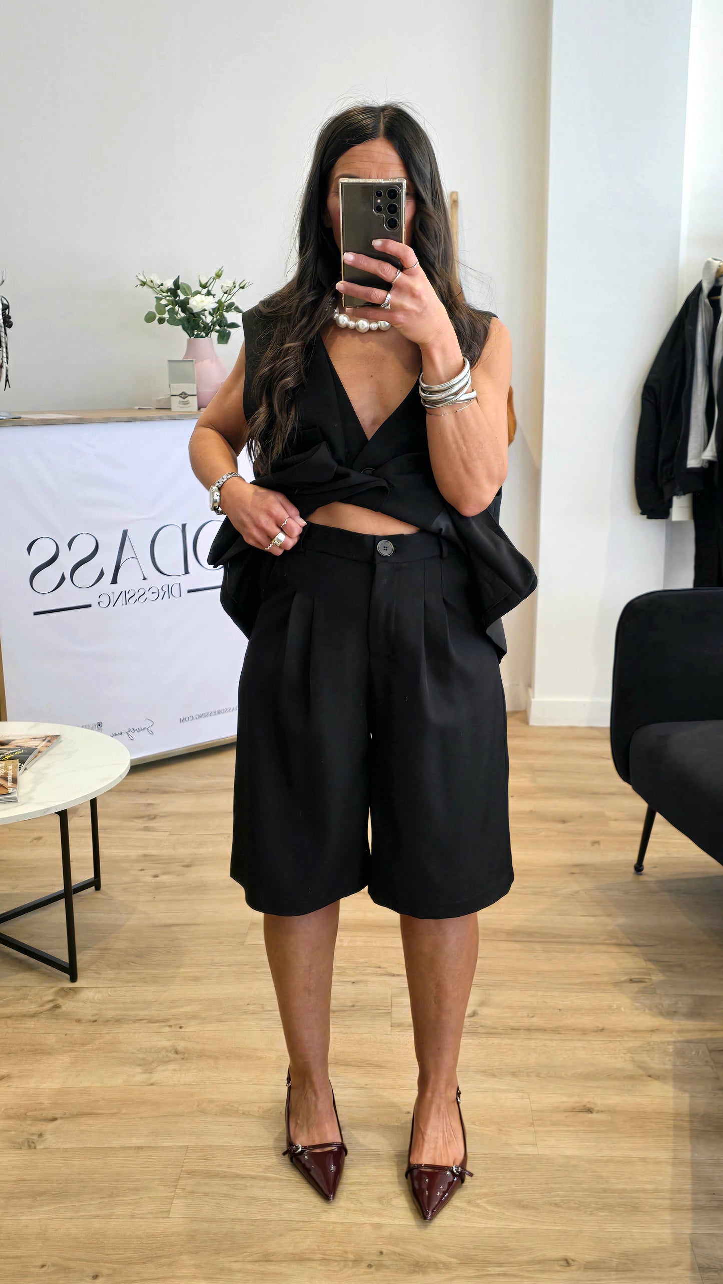 Bermuda Tailleur – Élégance Casual & Chic