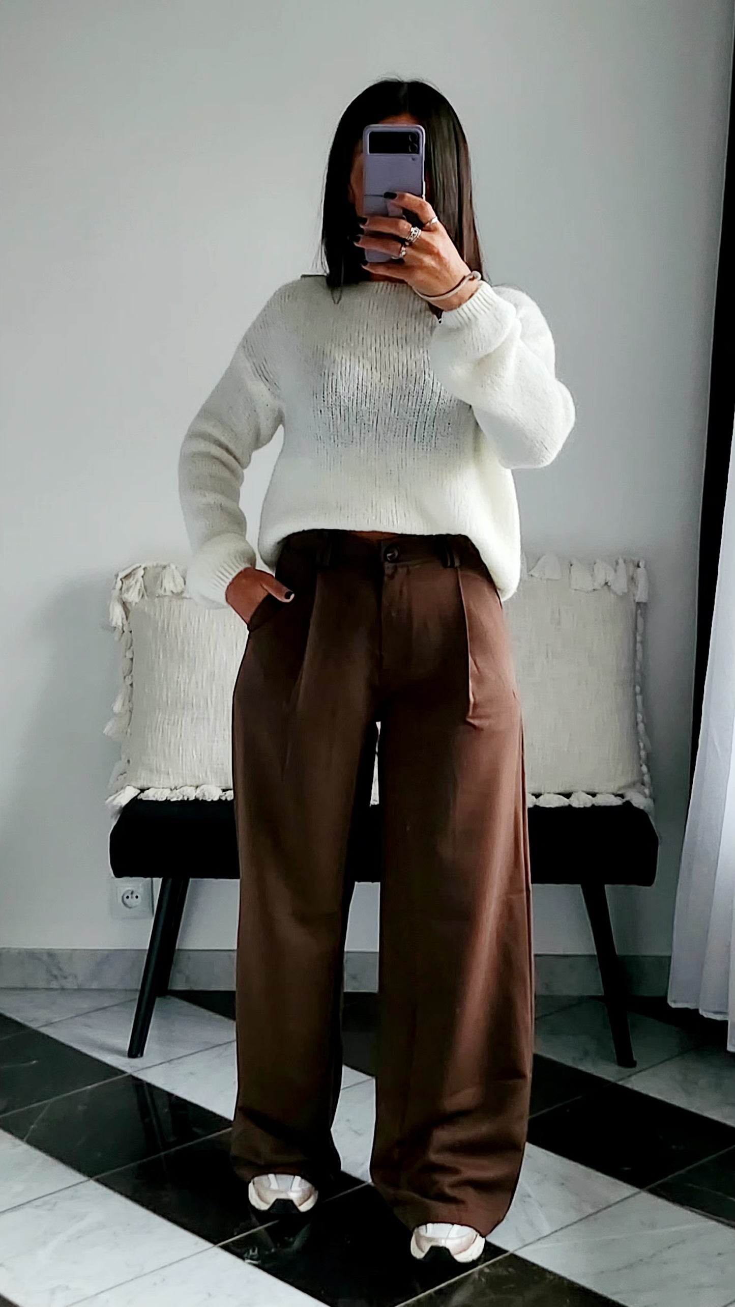 Pantalon Léna Chocolat