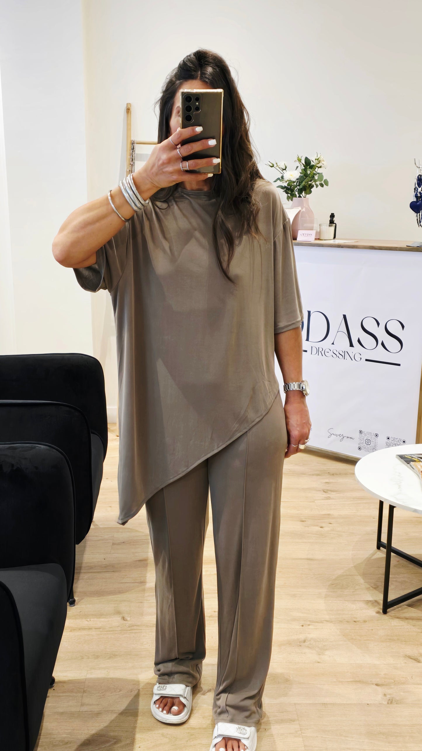 ENSEMBLE FLUIDE TAUPE – ULTRA CONFORT & STYLE MINIMAL