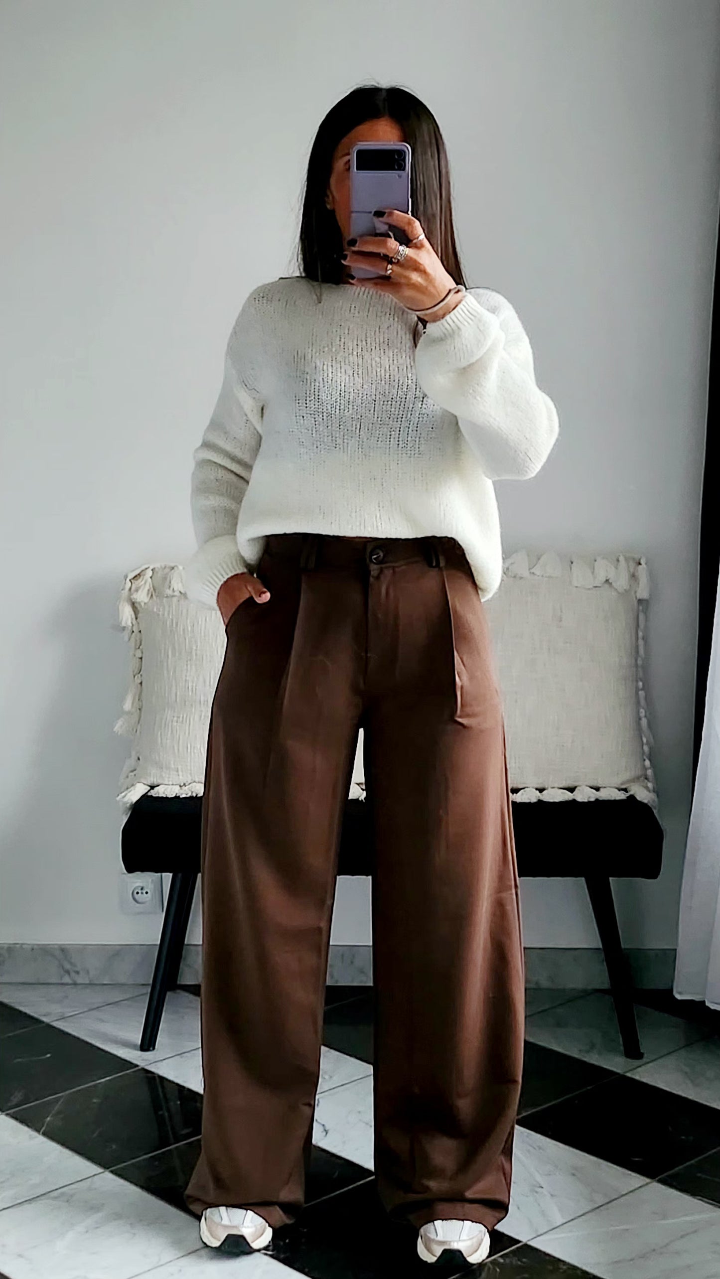 Pantalon Léna Chocolat
