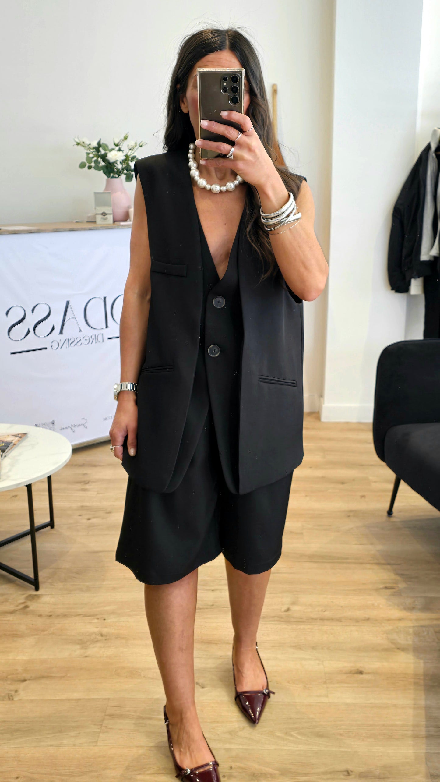 Bermuda Tailleur – Élégance Casual & Chic