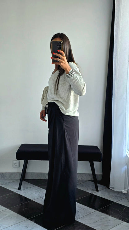 Pantalon Palazzo Noir