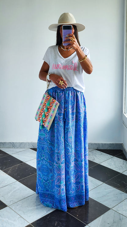 T.Shirt L'Amour Blanc/Rose