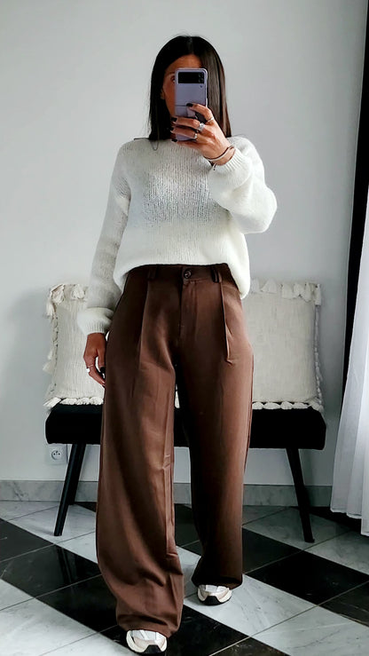 Pantalon Léna Chocolat