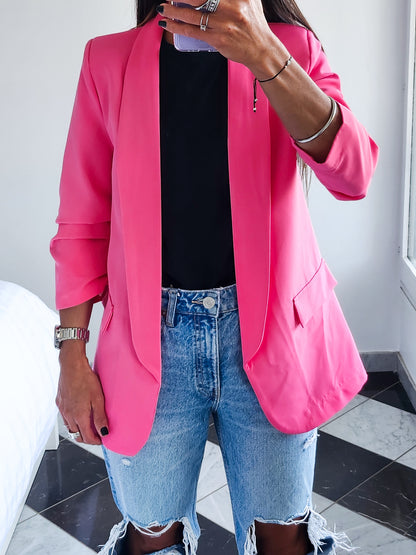 Veste Blazer Célia Rose Fushia