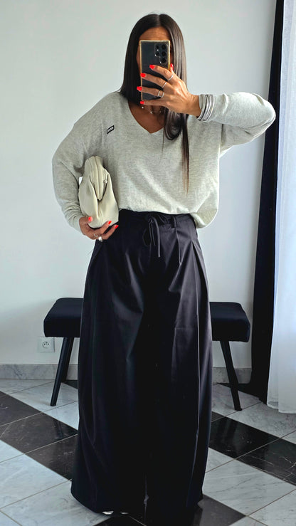 Pantalon Palazzo Noir