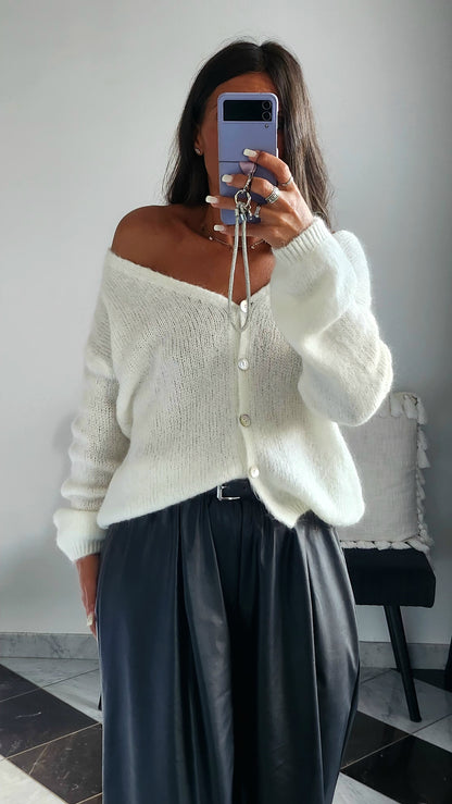 Cardigan Loana Crème