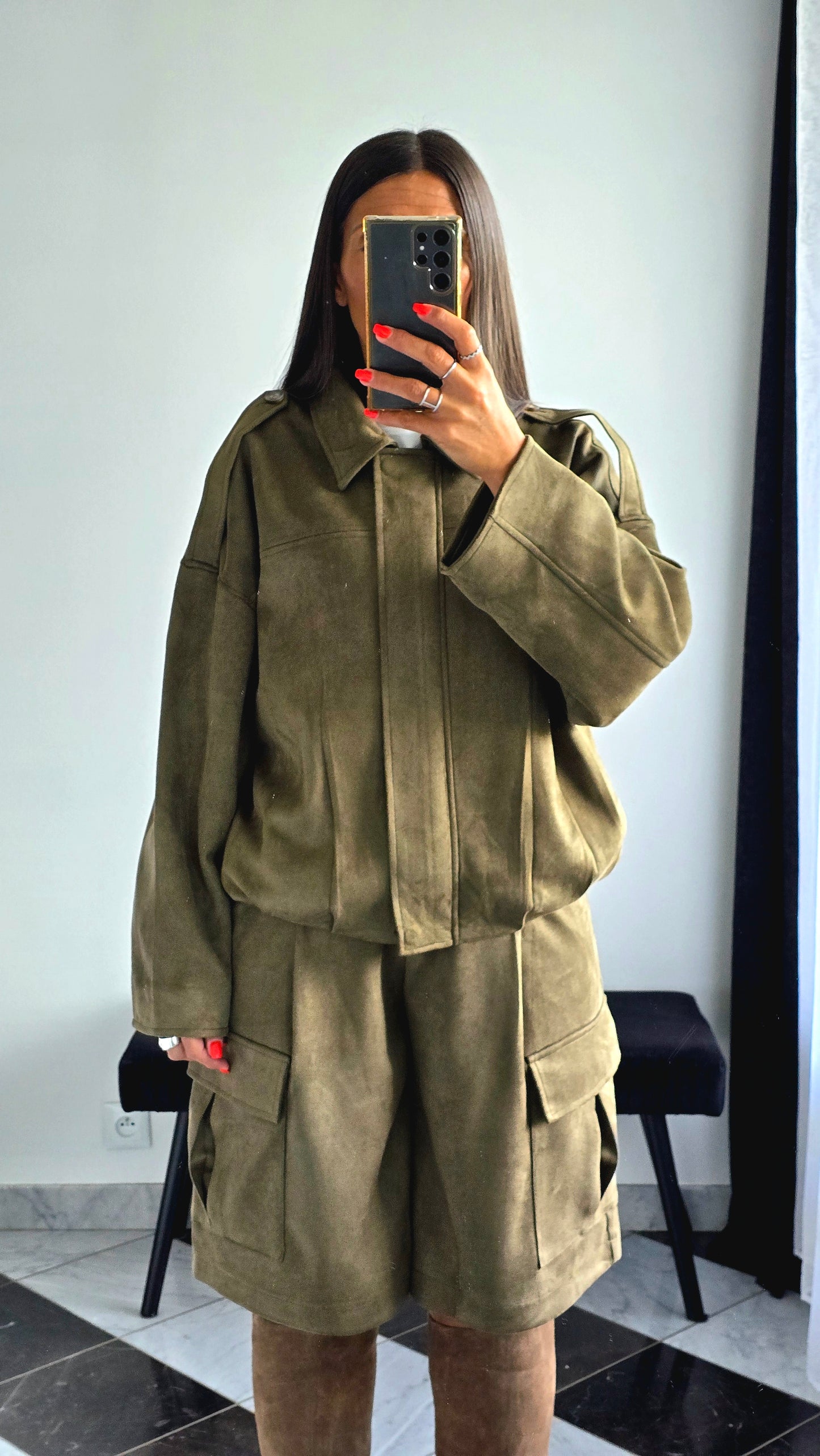Veste Kaki – Coordonnée ou à porter séparément
