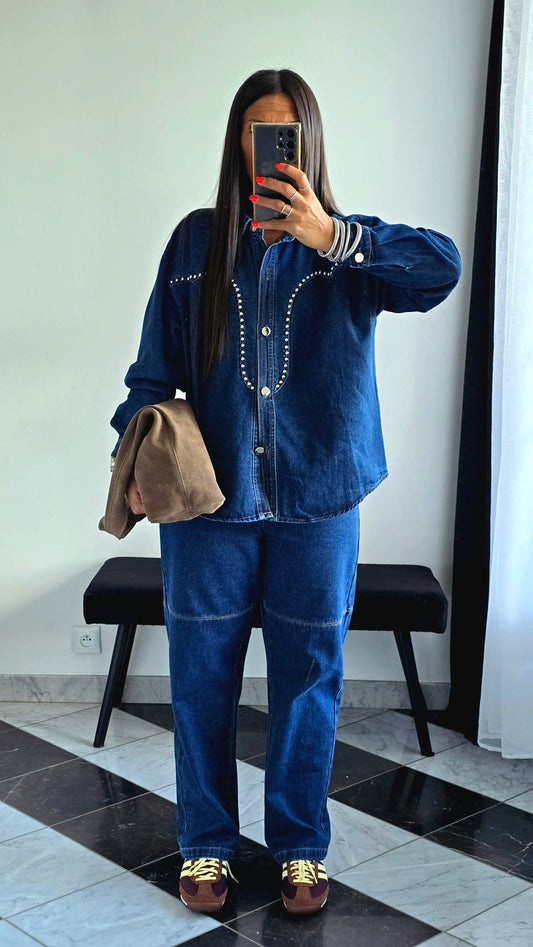 Ensemble Denim Brut – 100% Coton