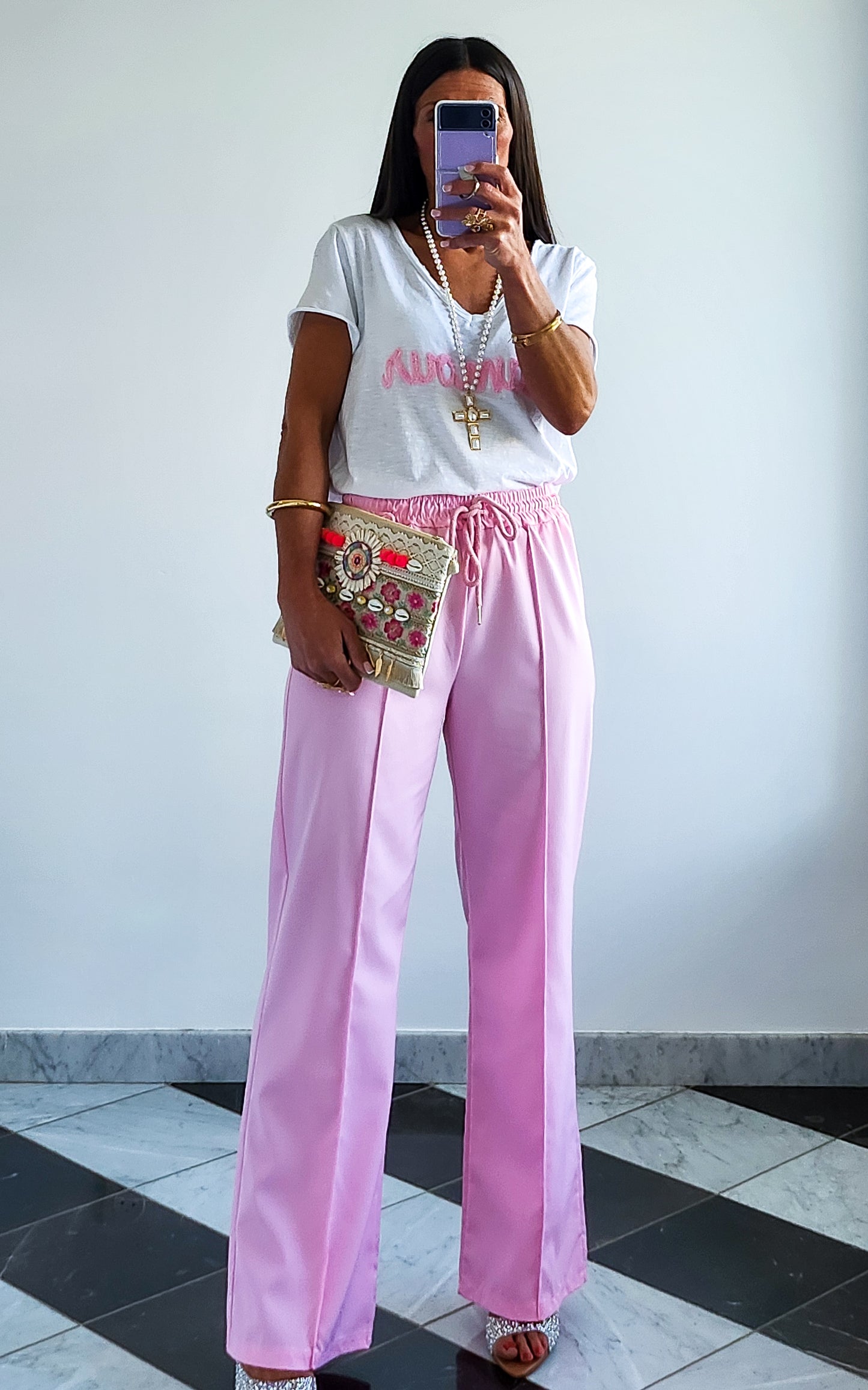 Pantalon Lise Rose