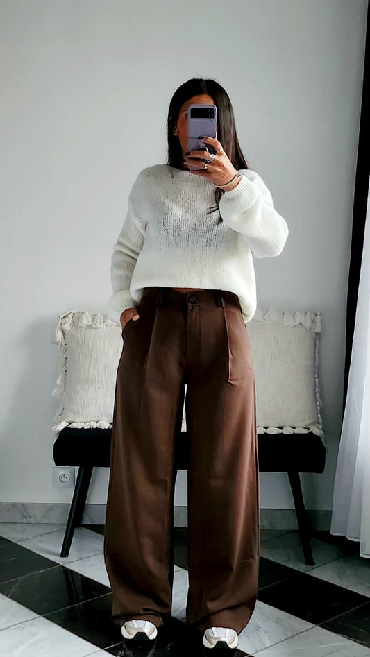 Pantalon Léna Chocolat