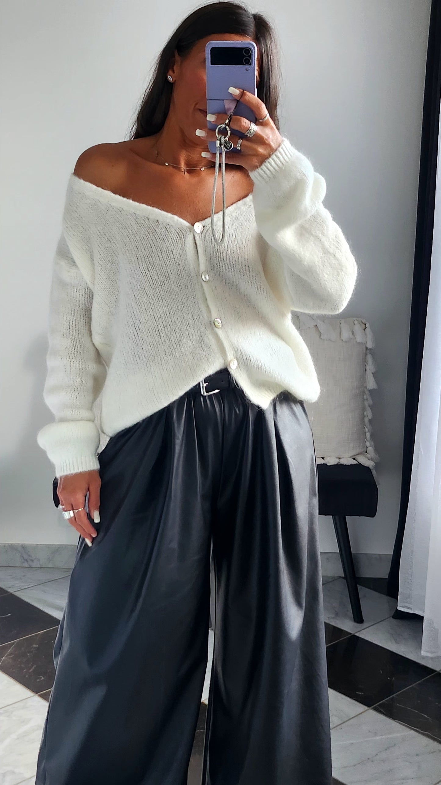 Cardigan Loana Crème