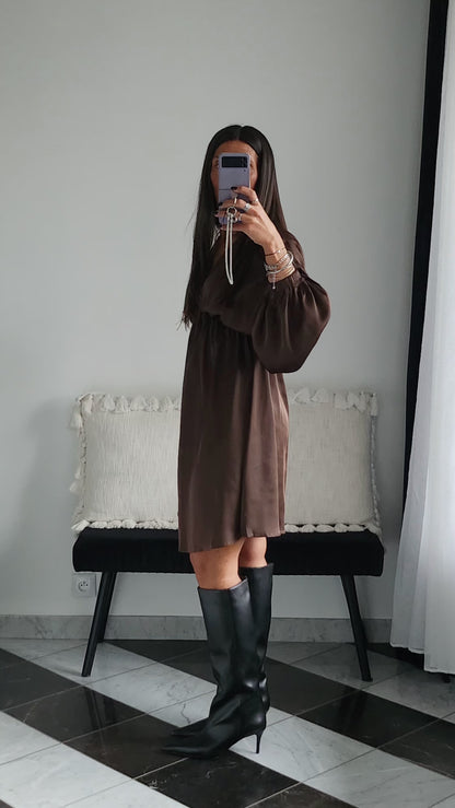 Robe Brenda Chocolat