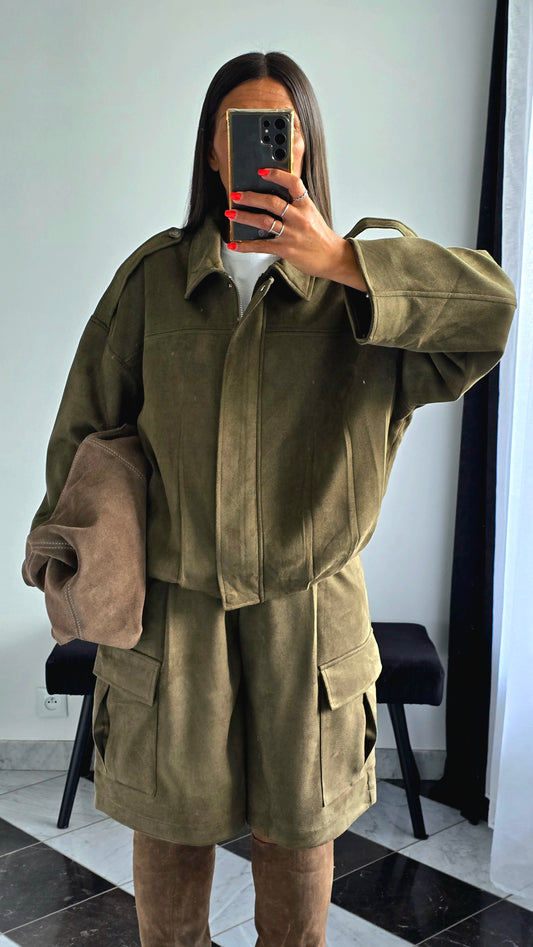 Veste Kaki – Coordonnée ou à porter séparément